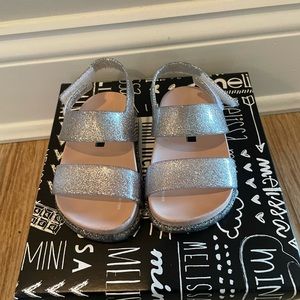 Brand new mini melissa sandals